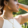 Isonia 18k Gold Filled Rope Necklace